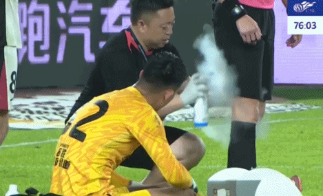 裁判抽筋, 将刘殿座受 裁判抽筋, 将刘殿座受